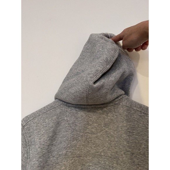 Puma Jacket Zipper Hoodie Grey/Red Size Small Sport Lifestyle - Picture 10 of 11